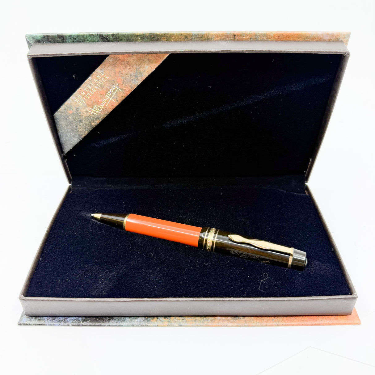 Montblanc Ernest Hemingway Writer's Limited Edition Ballpoint Pen -  1992 - The First of the 34 Year Old Annual Writer Series