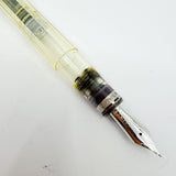 OMAS "Vision" Ogiva Transparent Fluted Demonstrator Fountain Pen - Fine 18kt Gold Nib