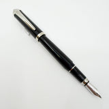 Cartier Roadster Black Composite Fountain Pen - Fine 18kt Gold Nib