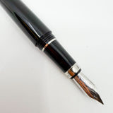 Cartier Roadster Black Composite Fountain Pen - Fine 18kt Gold Nib