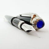 Cartier Roadster Black Composite Fountain Pen - Fine 18kt Gold Nib