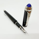 Cartier Roadster Black Composite Fountain Pen - Fine 18kt Gold Nib