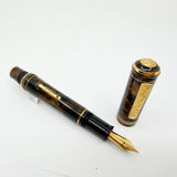 Delta Enrico Caruso Celluloid Special Limited Edition Fountain Pen - Extra Fine 18kt Gold Nib