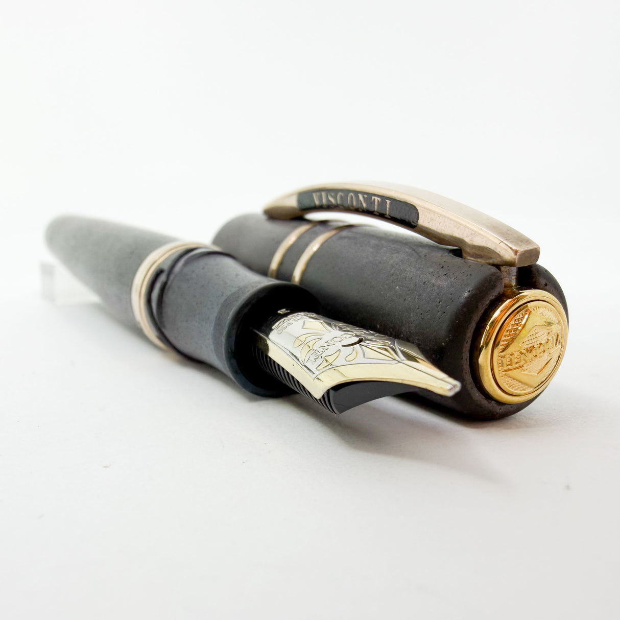 Visconti Homo Sapiens Bronze Age Fountain Pen - Flexible Broad 23K Palladium Nib
