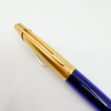 Waterman Edson Translucent Blue Ballpoint Pen