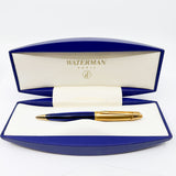 Waterman Edson Translucent Blue Ballpoint Pen