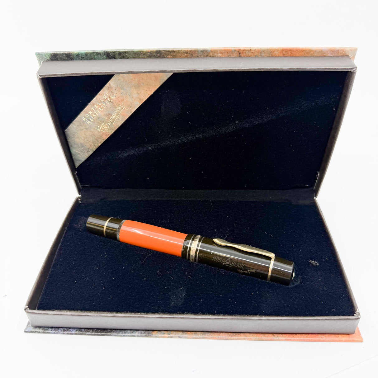 Montblanc Ernest Hemingway Writer Series Limited Edition Fountain Pen - Fine 18kt Gold Nib