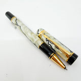 Parker Duofold Lustrous Pearl & Black Rollerball