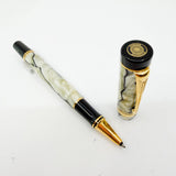Parker Duofold Lustrous Pearl & Black Rollerball