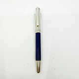 Bossert & Erhard Sterling Silver/Blue Enamel  Rollerball