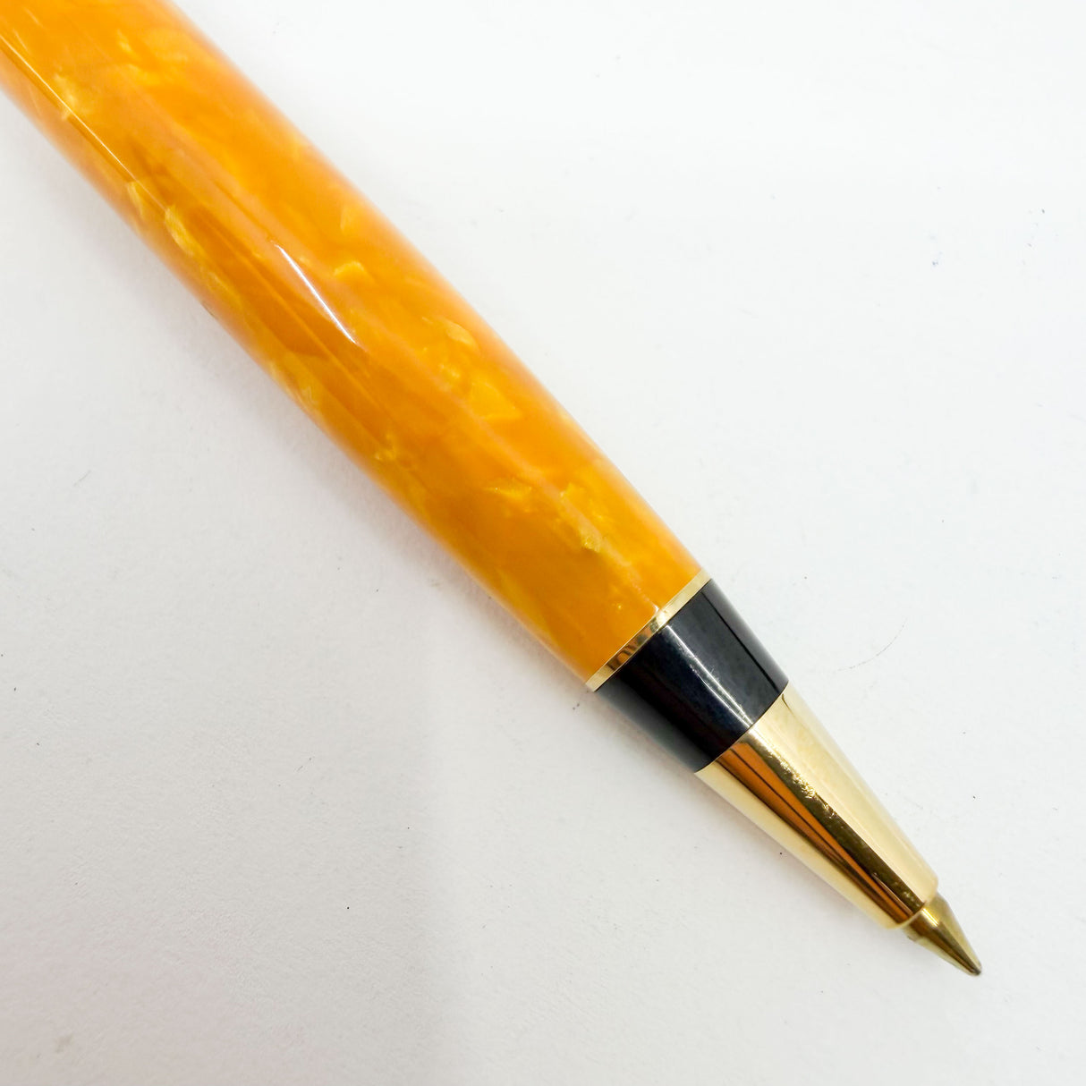 Aurora Sole Marbled Orange Limited Edition  Ballpoint Pen