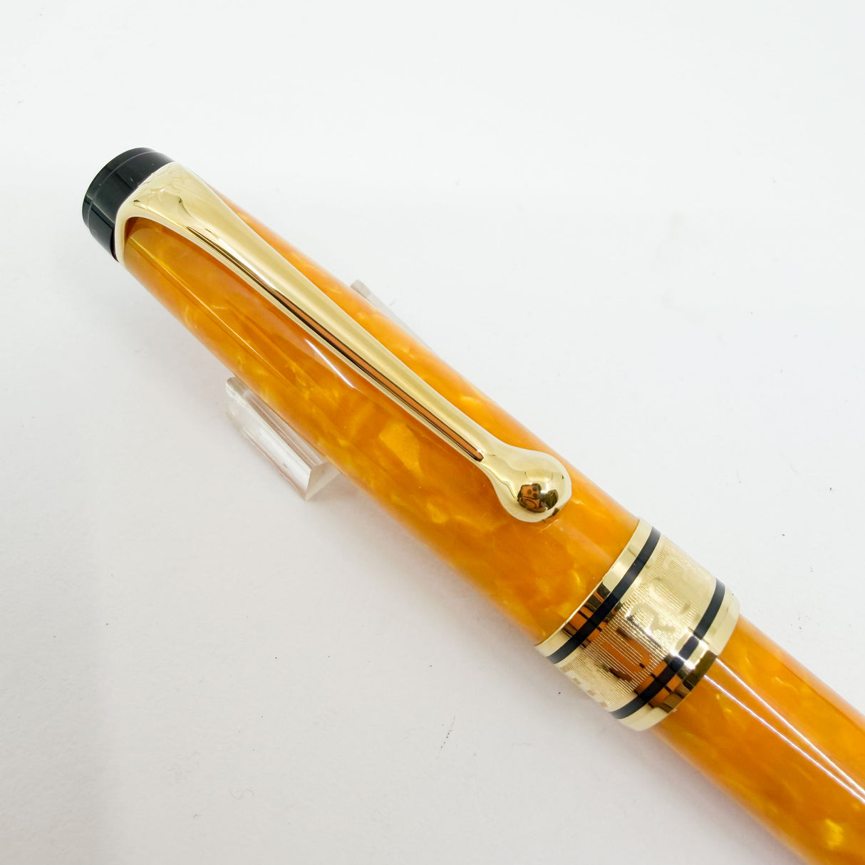 Aurora Sole Marbled Orange Limited Edition  Ballpoint Pen