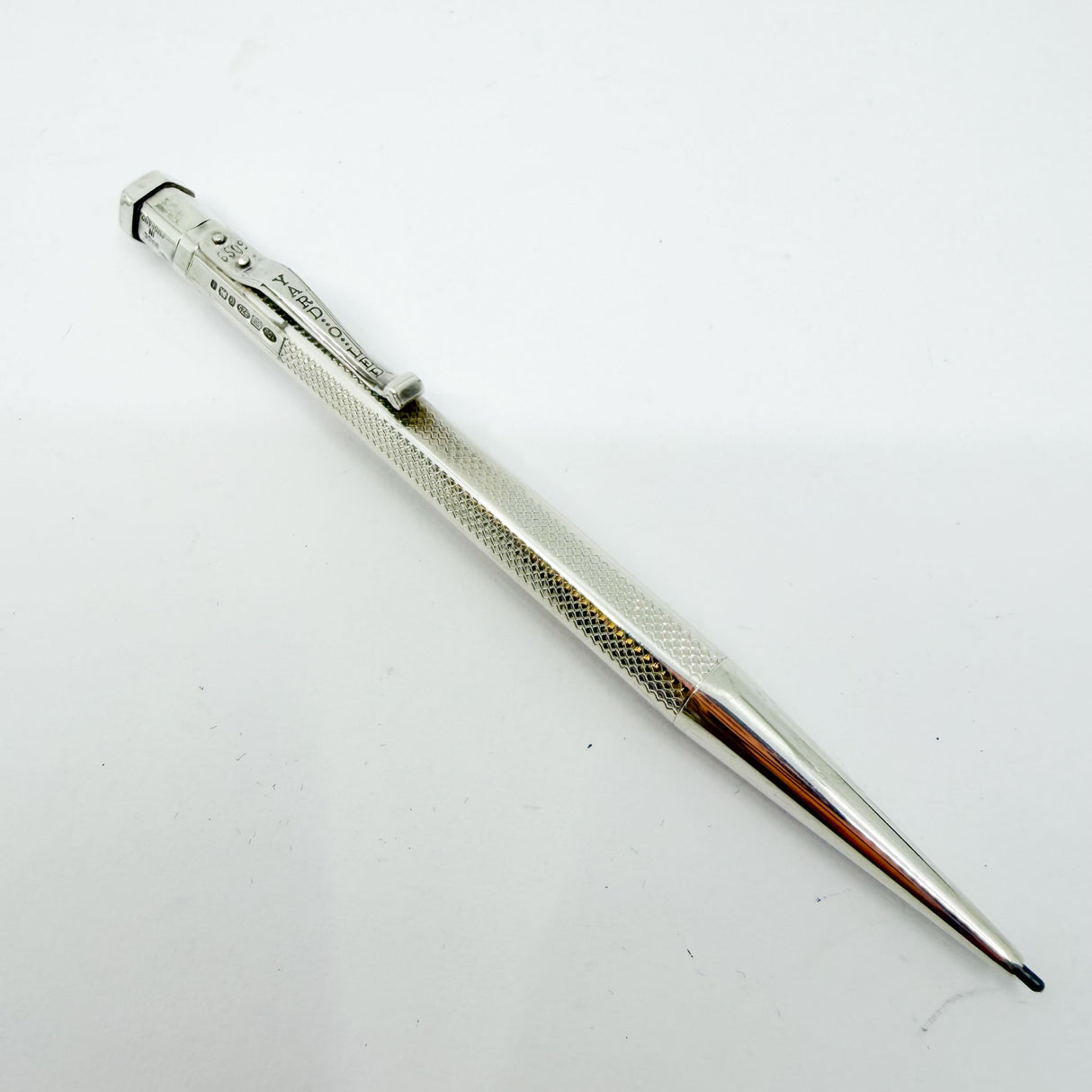 Yard-O-Led Diplomat Sterling Silver Barleycorn Pencil 1.1mm Lead
