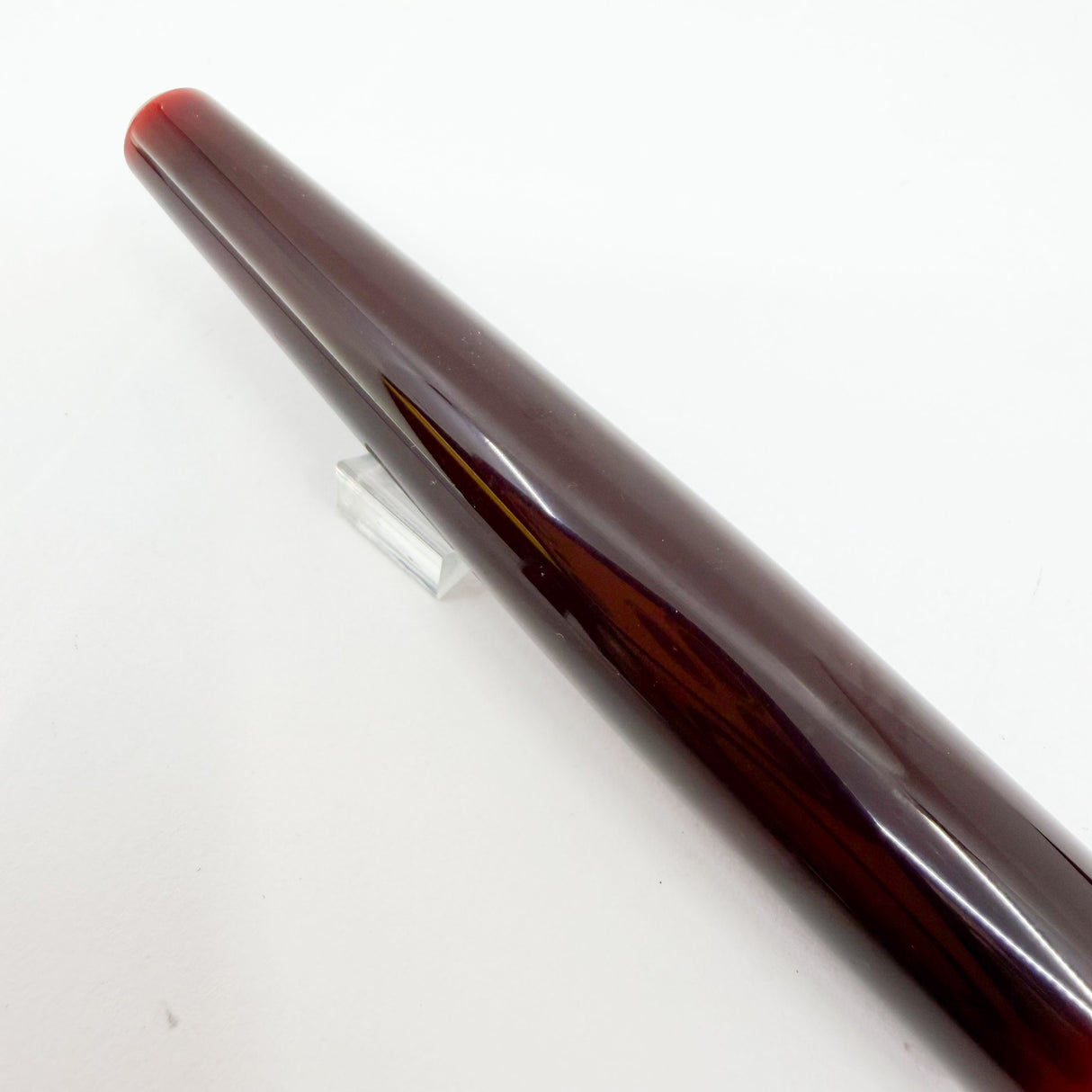 Nakaya Naka-Ai Writer Fountain Pen, Aka Tamenuri, Burgundy/Red Urushi Lacquer - Broad 14kt Gold Nib