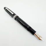 Montblanc Meisterstuck #P149 (Largest) Fountain Pen with Platinum Plated Trim - Fine 18kt Gold Nib