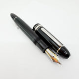 Montblanc Meisterstuck #P149 (Largest) Fountain Pen with Platinum Plated Trim - Fine 18kt Gold Nib