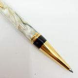 Parker Duofold Lustrous Pearl & Black Ballpoint Pen