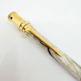 Parker Duofold Lustrous Pearl & Black Ballpoint Pen