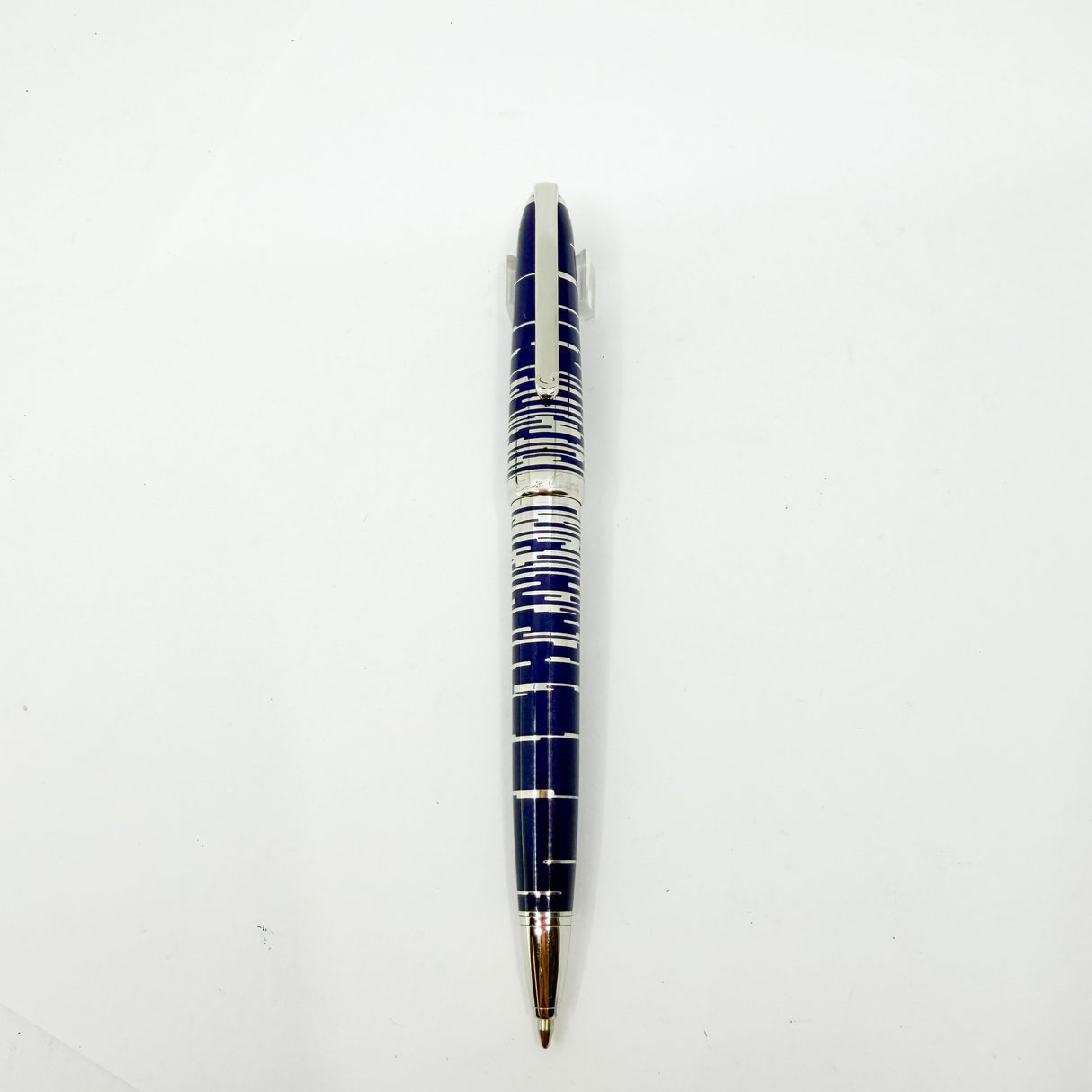 Cartier Constellation Limited Edition Blue Laque & Platinum Plated Ballpoint Pen - LE# 291/1847