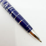 Cartier Constellation Limited Edition Blue Laque & Platinum Plated Ballpoint Pen - LE# 291/1847