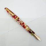 Platinum 3776 Century Celluloid Koi/Goldfish Fountain Pen - Broad 18kt Gold Nib