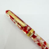 Platinum 3776 Century Celluloid Koi/Goldfish Fountain Pen - Broad 18kt Gold Nib