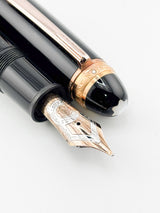 Montblanc Meisterstuck #149 (Largest Size) - 75th Anniversary Limited Edition Fountain Pen #0305/1924 - Medium 18kt Gold Nib