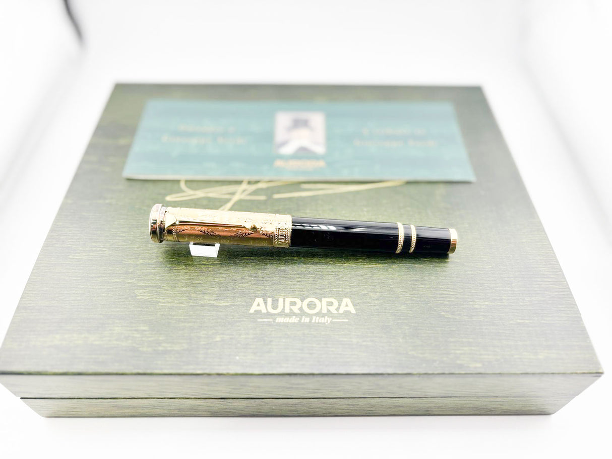 Aurora Guisseppe Verdi Opera Doue  Limited Edition Fountain Pen - Extra Fine 18kt Gold Nib