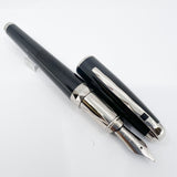 S.T. Dupont Olympio Nocturne Extra Large  Fountain Pen - Medium 18kt Gold Nib