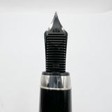 Cartier Pasha Black Resin & Platinum-Plated Trim Fountain Pen - Medium 18kt Gold Nib