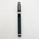 Cartier Pasha Black Resin & Platinum-Plated Trim Fountain Pen - Medium 18kt Gold Nib