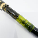 Conklin Nozac Green Saft Celluloid Fountain Pen – Legacy Collection Limited Edition - Fine 14kt Gold Nib