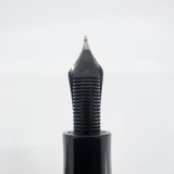 Visconti First Generation Black Divina Oversize Fountain Pen - Flexible Medium 23K Palladium Nib