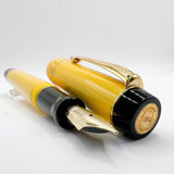 Parker Duofold Centennial Mandarin Yellow Limited Edition Fountain Pen (1995) - Medium 18kt Gold Nib