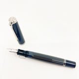 Pelikan M815 Black Metal Striped Fountain Pen