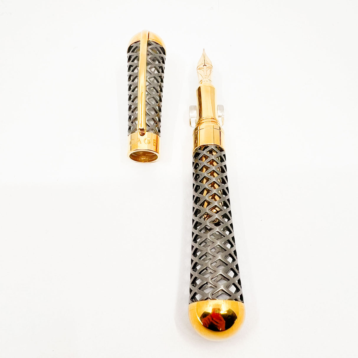 Visconti Black Diamond Cage LE Fountain Pen by Marta Sansoni - Only 50 Pens Produced!
