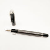 Pelikan  M405 Stresemann Gray Striped Fountain Pen