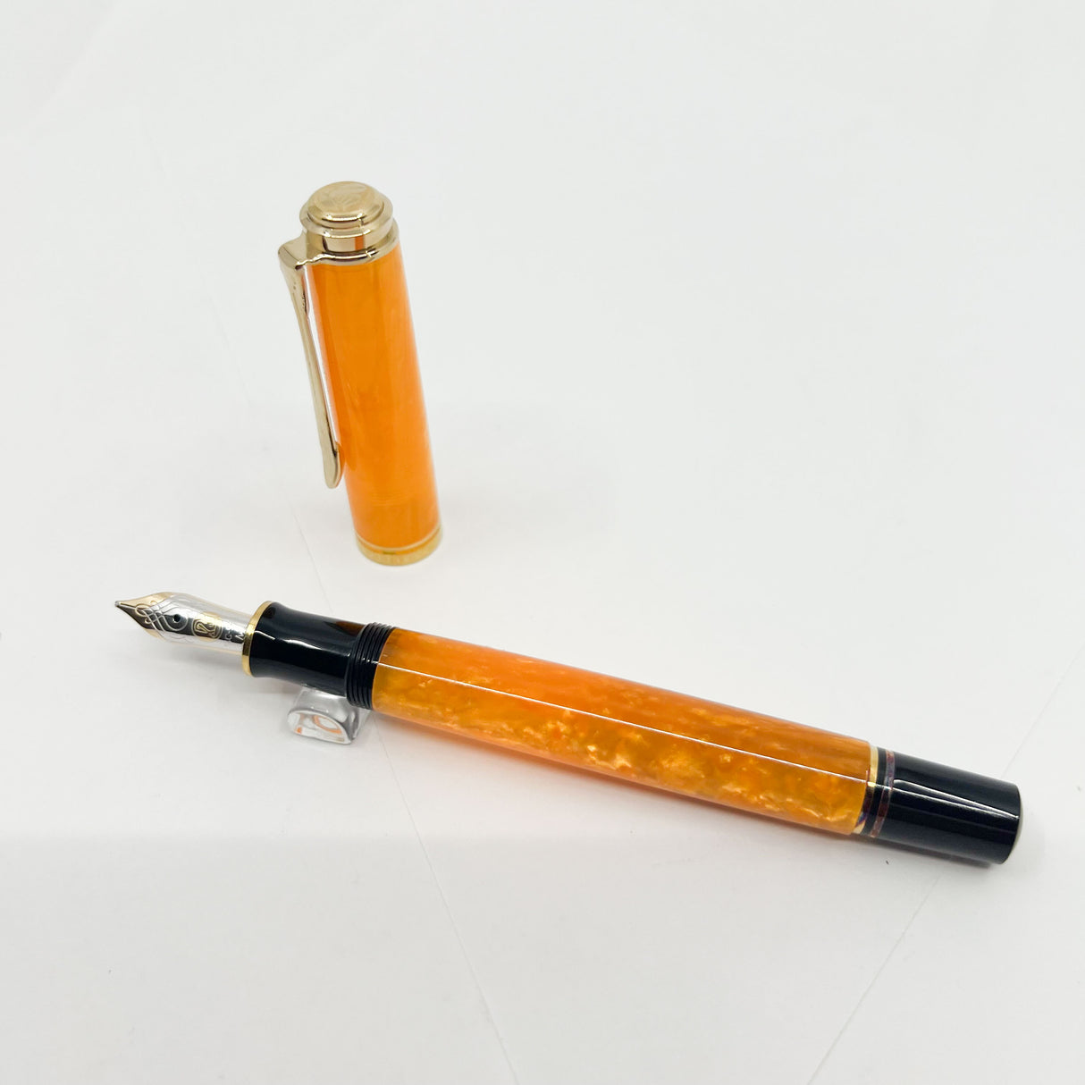 Pelikan M600 Vibrant Orange Fountain Pen