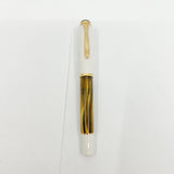Pelikan M200 White-Gold Marbled Fountain Pen