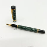 Parker Duofold Marbled Green Rollerball