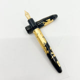 Montblanc Solitaire Gold Leaf Special Edition FLEX MEDIUM NIB Fountain Pen