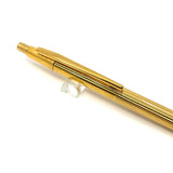 Montblanc Noblesse Gold Plated Fluted Body Mechanical Pencil - 0.5mm Lead