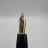 Platinum Izumo Urushi Akatame(Red) Hand Painted Lacquer Oversized Fountain Pen  - Fine 18kt Gold Nib