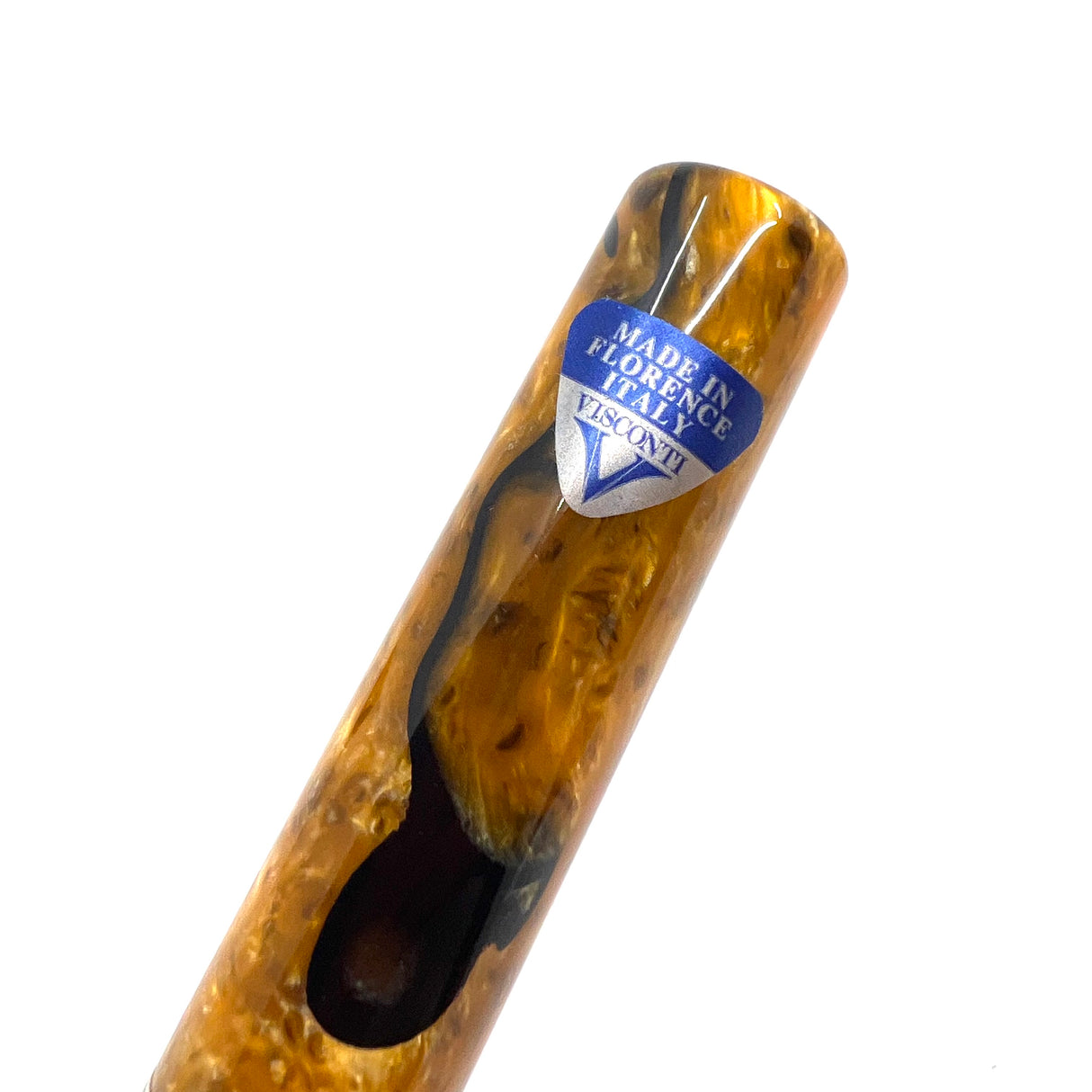 Visconti Voyager Marbled Amber Fountain Pen