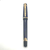 Waterman Phileas Purplish/Blue Marble (First Generation) Fountain Pen - Medium Gilt Nib