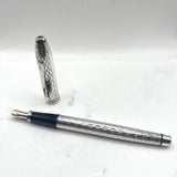 Cross Townsend Sterling Silver Fountain Pen - Made for 25th  Anniversary of Joon Pens(NYC)- Fine 18kt Gold Nib