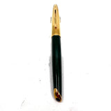 Waterman Carene Deluxe Green Barrel/Gold-Plated Cap Fountain Pen
