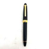 Sailor 1911L Black Ribbed Fountain Pen - Nagahara Jr. Naginata Togi 21K Medium/Fine Nib
