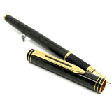 Waterman "Exclusive" Green & Black Marble Lacquered Fountain Pen
