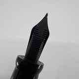 Delta Jubileum Sterling Silver Lever-Fill Limited Edition Fountain Pen - Medium 18kt Gold  Nib